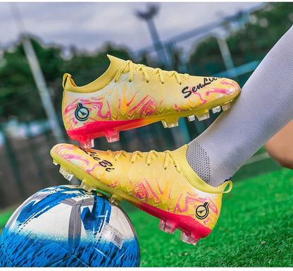 Professionelle Fußball-Sneaker für Herren und Damen, hochwertige modische Fußballschuhe für Herren, große Größe 46, Futsal-Schuhe, Herren-Trainer