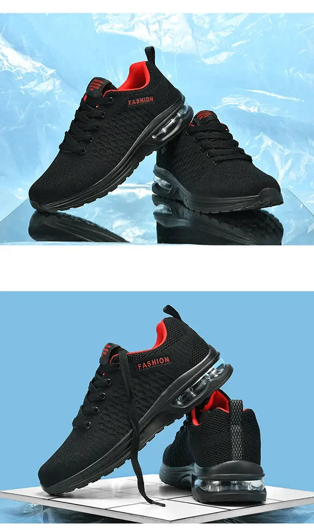 Male Sneakers 2025 New Sports Casual Fashion Breathable Men's Shoes  Light Running Sneakers Comfort Large Size Mens Running Shoe