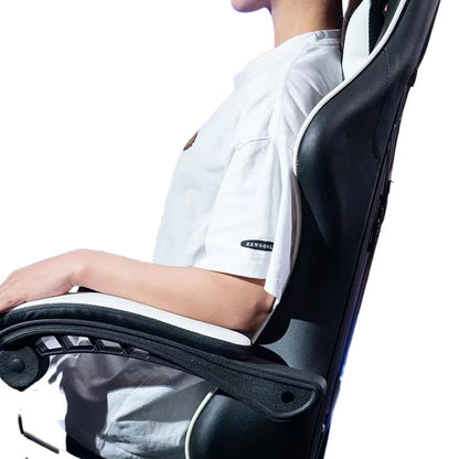 Chaise de Gaming pour Étudiants Esports et Streamers avec Dossier Inclinable, Hauteur Réglable et Support Lombaire – Chaise de Bureau/Ordinateur