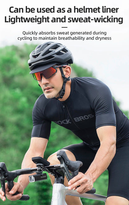 Casquette de cyclisme d'été ROCKBROS avec visière, protection solaire, respirante et à séchage rapide – Casquette de cyclisme pour les sports de plein air, la pêche et le cyclisme