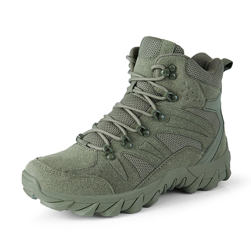 Ulepszone taktyczne męskie buty treningowe do walki, outdoorowe, kempingowe, odporne na zużycie, do szybkiego reagowania, trekkingu, wędkowania i polowania