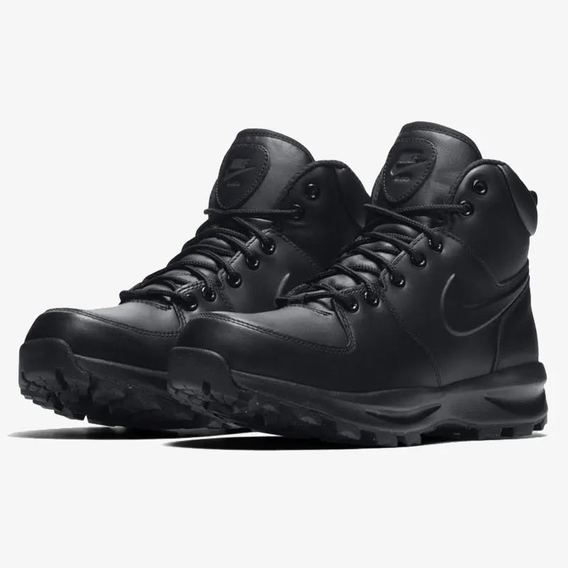 Nike genuine MANOA LEATHER men's and women's high top cushioned casual sports shoes 454350-003