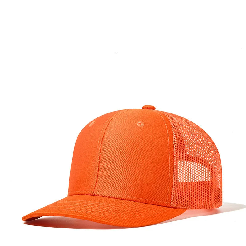 38 spalvų tinklinės „Trucker“ kepurės, lauko „Snapback“ kepurės, „Dad Hat“, hiphopo stiliaus kepurės vyrams ir moterims, reguliuojamos berniukų ir mergaičių beisbolo kepurės
