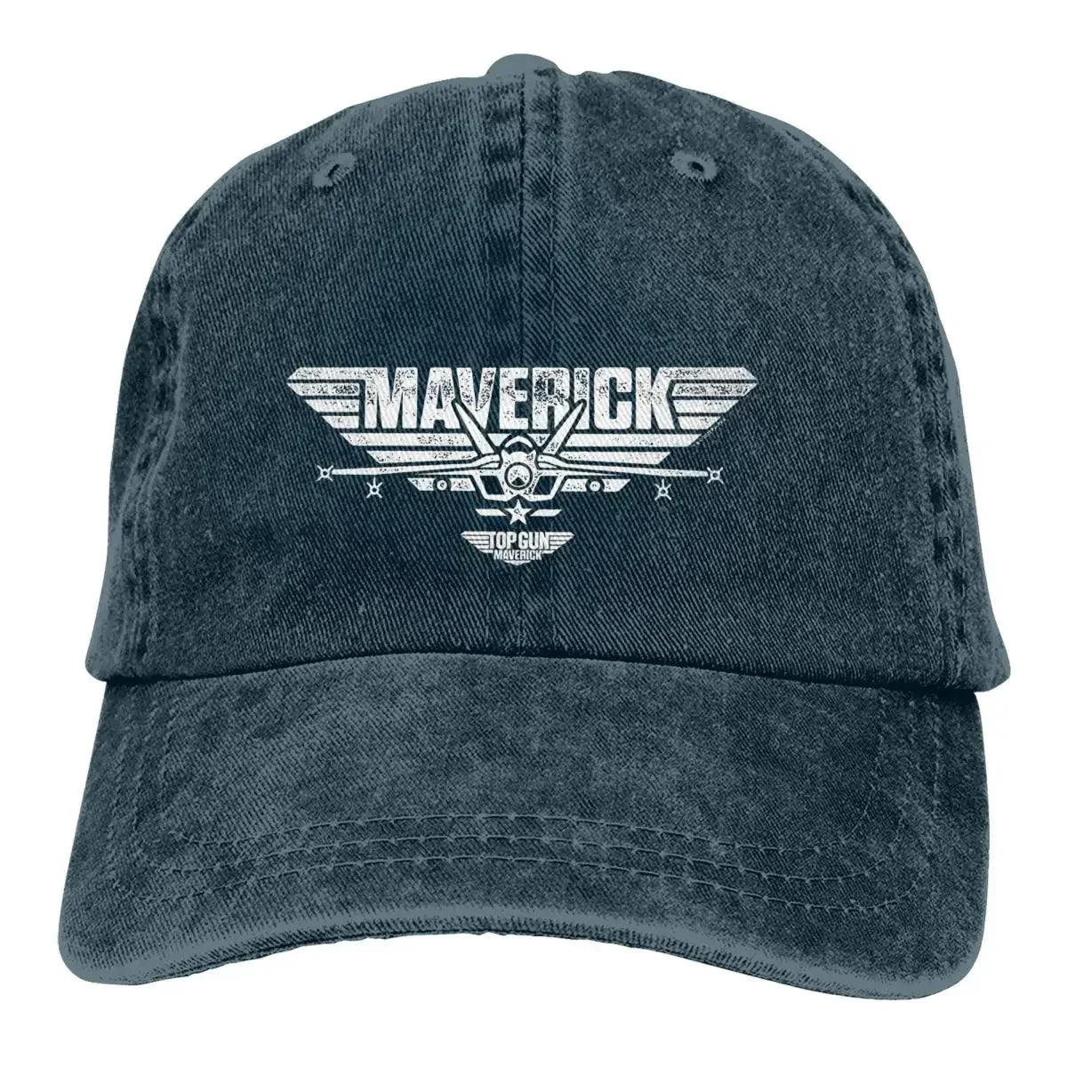 Daugiaspalvė kepurė su snapeliu vyrams ir moterims, kaubojaus kepurė „Top Gun Maverick“ su „Jet“ logotipu centre, beisbolo kepurės su individualizuotu snapeliu, apsauginės kepurės