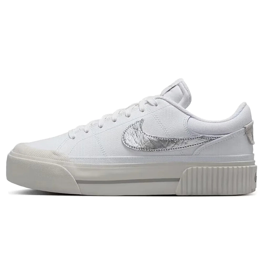 Nike Court Legacy Lift Elevated Sole Design: Slip-Resistant, Comfortable Cushioning, Durable Classic Sneakers DM7590-112