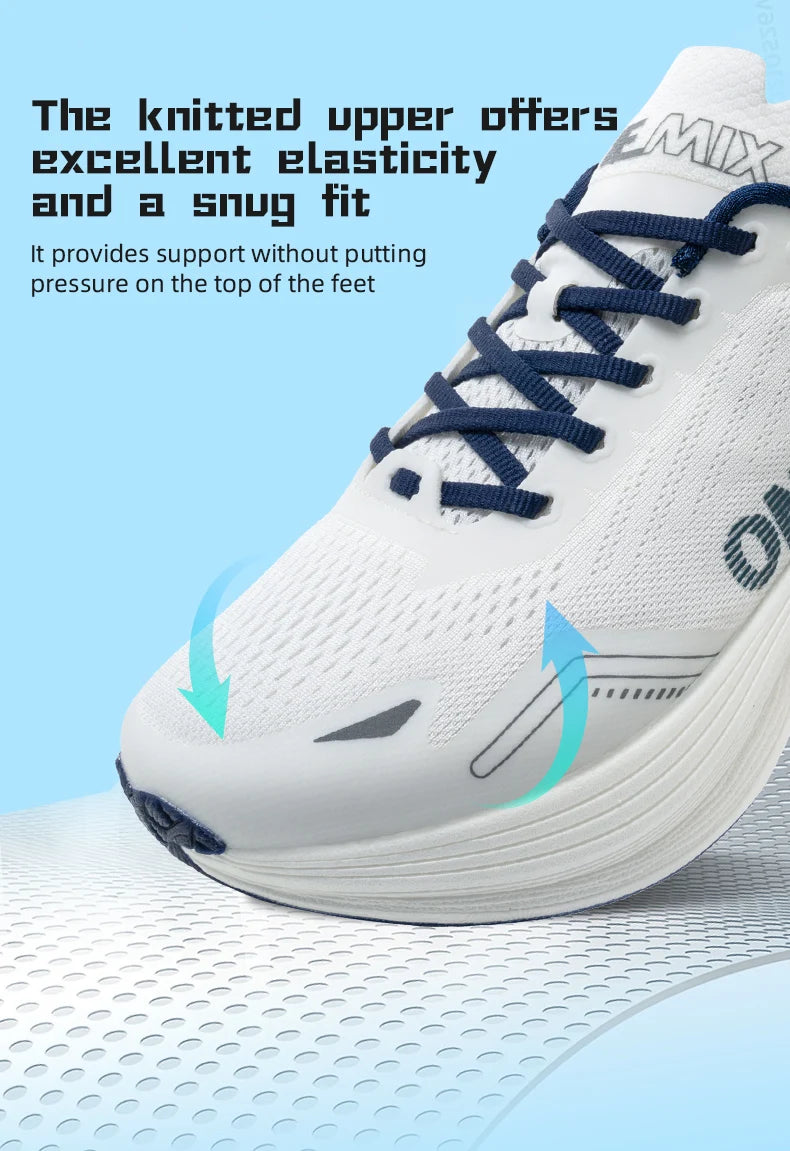 ONEMIX Nye cushion-løbesko til kvinder og mænd – lette, moderigtige udendørs sneakers til vejløb, sport, træning, jogging og fitness