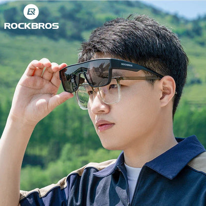 ROCKBROS Polarized Glasses UV400 Protection Wear Sunglasses for Driving Fishing Hiking Eyewear Bicycle Cycling Goggles