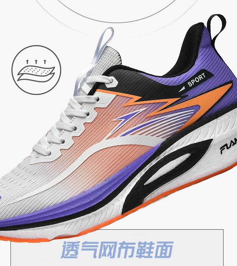Sports Running Shoes for Men Sneakers Marathon Breathable Comfortable Brand Trend Women’s Athletic Trainers Outdoor Sneakers with Air Cushion