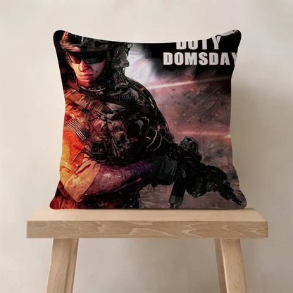 Classic Game C-Call Of D-Duty Personalized Picture Text Home Decorative Pillows Household Gifts 45x45cm