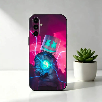 R-Royales F-Fortnites Game Phone Case Black Silicone Soft For Samsung Galaxy A73,A72,A71,A70,A53,A52,A51