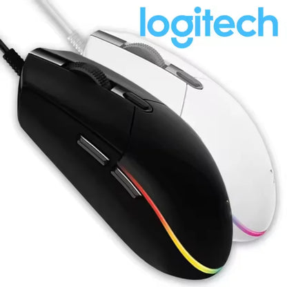 Logitech G102  Wired Gaming Mouse RGB Backlight 8000DPI Optical Sensor 6 Programmable Buttons for PC Laptop Gamers
