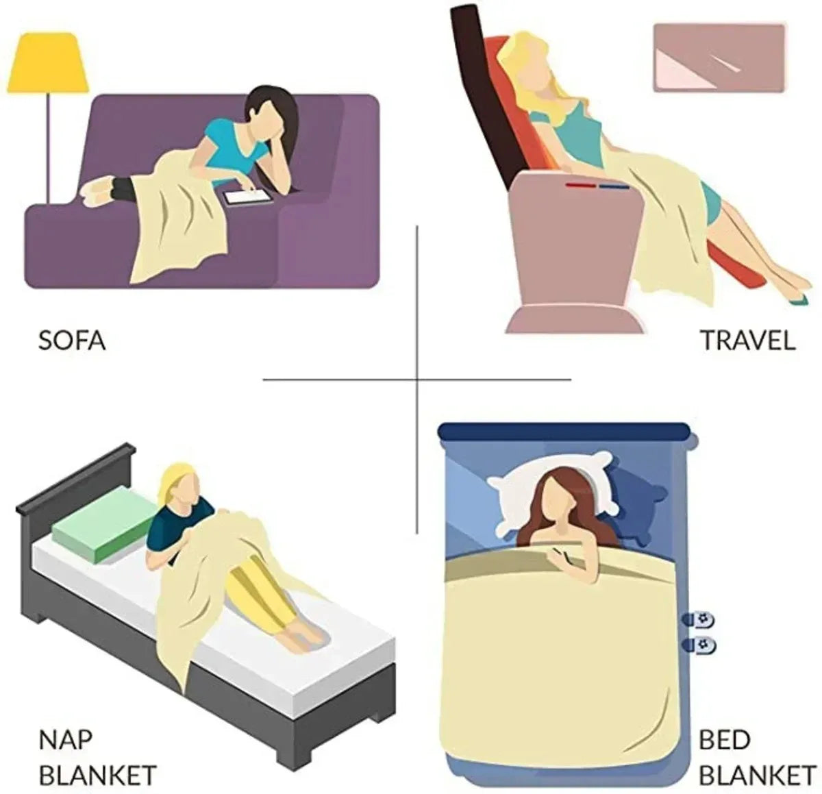 Coperta in flanella WOW World of Warcraft Arthas Demon Illidan Sylvanas, plaid morbido e confortevole per casa, camera da letto, letto, divano, copridivano, idea regalo