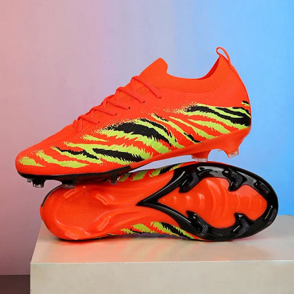 Neue Fußballschuhe für Herren, ultraleichte rutschfeste Outdoor-Sportschuhe für Erwachsene, Unisex-Fußballschuhe für Spiele, bequeme hochwertige Stollenschuhe für Rasen