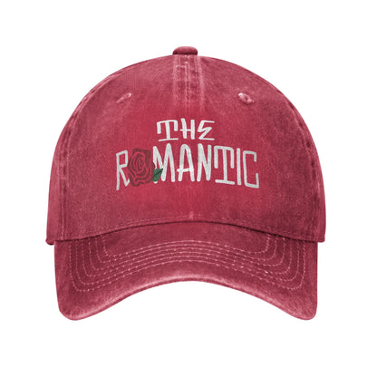 B&W The Romantic Tour Bruno Mars Concert Tour Washed Baseball Cap  Fashion Hip Hop Hats Summer Unisex Men Hunting Snapback Cap