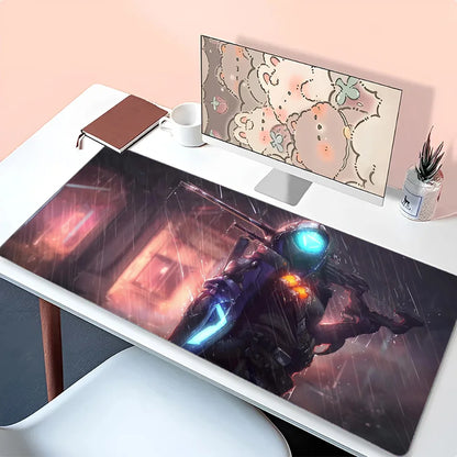 Mousepad Ana Shrike Overwatch, covoraș de birou cu suport, accesorii gaming Prime Gaming, XXL, covoraș pentru tastatură cu capitonaj