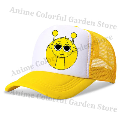 „Sprunki“ tėvų ir vaikų beisbolo kepurės, anime, animacinės, hiphopo, plokščios kepurės vyrams, moterims ir vaikams, vasaros mados, apsaugančios nuo saulės, kvėpuojančios kepurės, dovanos