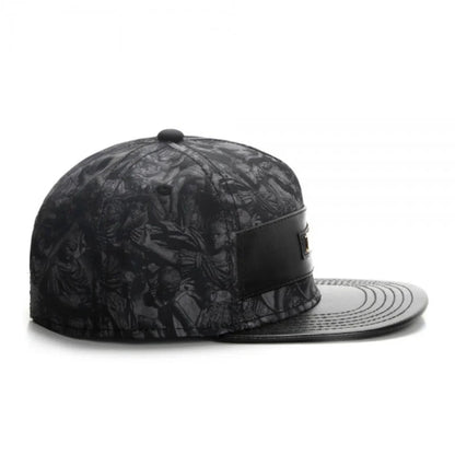 Usnjena bejzbolska kapica blagovne znamke Fashio za moške in ženske, HipHop Knight Snapback, Kpop, za odrasle, za prosti čas, oblikovalska Gorras Hombre