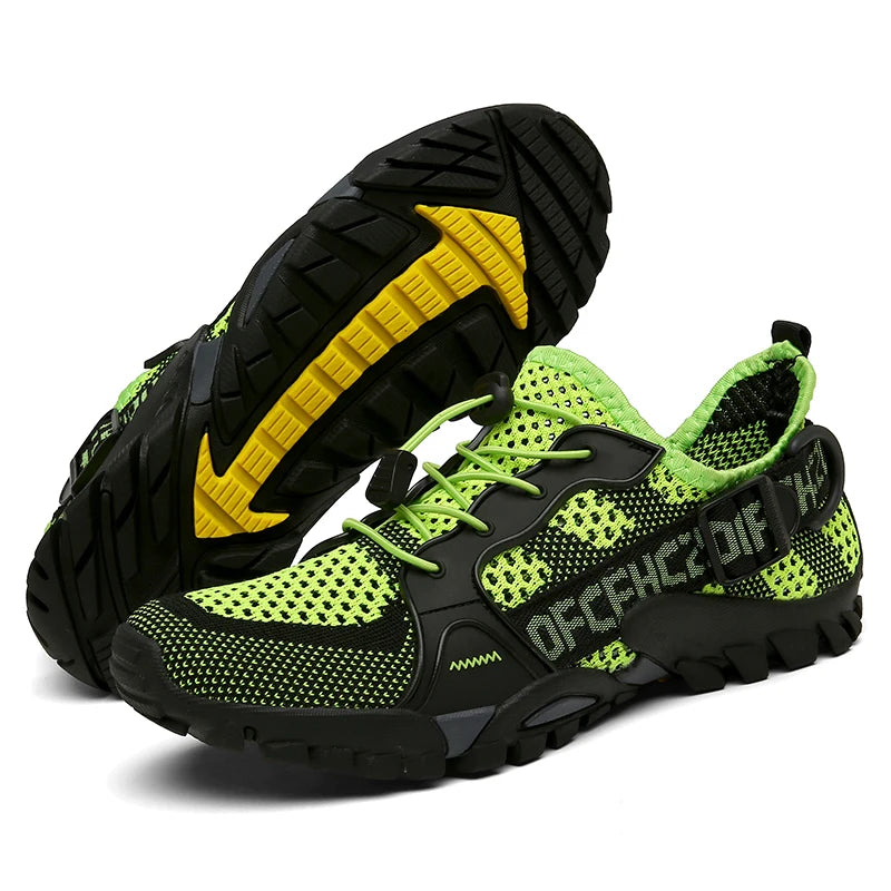 New men's outdoor leisure hiking shoes women's beach shoes wading shoes couples quick-drying rock climbing sneakers size 36-47