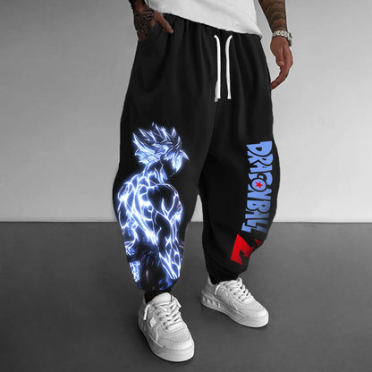 2026 Anime Saiyajin Dragon Ball Sommer-Outdoor-Jogginghose Harajuku Trendy Herren Damen Streetwear locker lässig modisch Sport-Bündchenhose