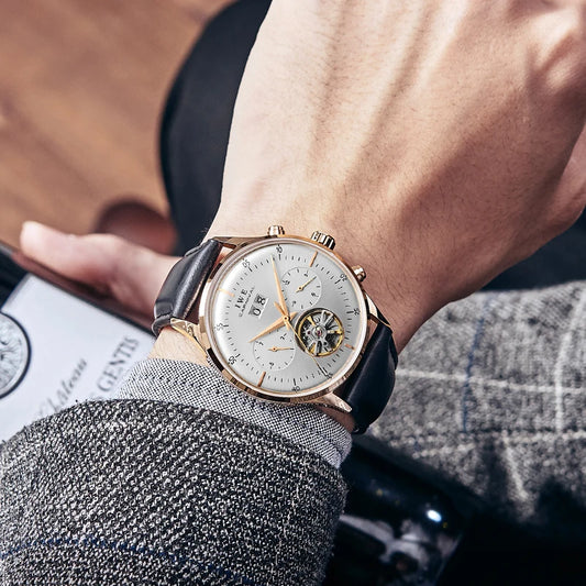 CARNIVAL Mechanical Dress Watches for Men Brands Luxury Sapphire Automatic Wristwatches Men's Waterproof 2025 Men's Watch