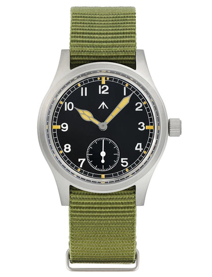Militado D12 Quartz Watch Men VD78 Movement Domed Sapphire Crystal V2 Clear AR Coating Wristwatch 10Bar Water Resistance Watch