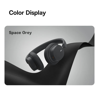 Cuffie over-ear wireless Bluetooth 5.3 Baseus – Driver HiFi da 40mm, autonomia di 70H, headset pieghevole con audio spaziale