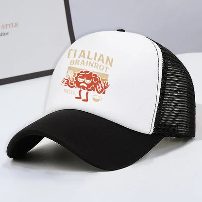 Italiensk Brainrot barnbaseballkeps för pojkar, fritidshatt, sport- och solhattar för barn, Tung Sahur Tralalers Shark, justerbar keps, present till män