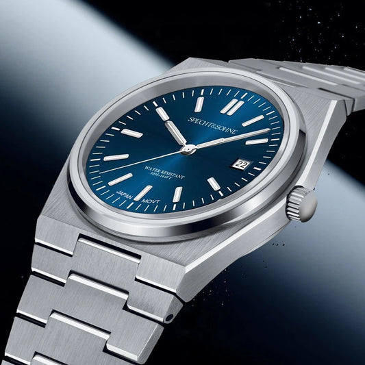 2025 New Arrivals Specht&Sohne Men's Watches Stainless Steel Sapphire Classic Quartz Men Watch Relogio Masculino 100M Waterproof