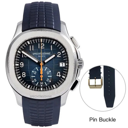 2026 High Quality Men's Watches Luxury Brand Japan VD53 Chronograph Sports Classic 5167 Quartz Watch Stainless Steel Waterproof