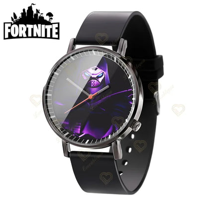 Wrist Watch F-Fortnite Cook Watch Trend Fashion Creative Quartz Student Watches Battle Game Figure Model Kids Birthday Gift
