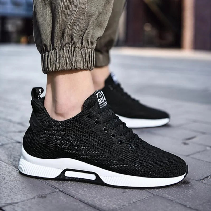 Nouvelles baskets pour homme, chaussures rehaussantes, semelles intérieures de 8 cm, respirantes en maille, chaussures de sport pour augmenter la taille