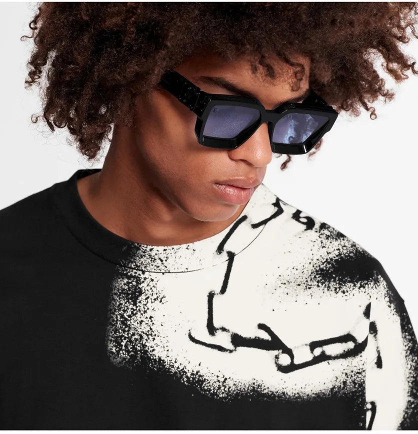 Cycling Brand Rectangle Sunglasses Men Women Luxury Shades Retro Square Sun Glasses Eyewear Trend Punk Eyeglasses For Male