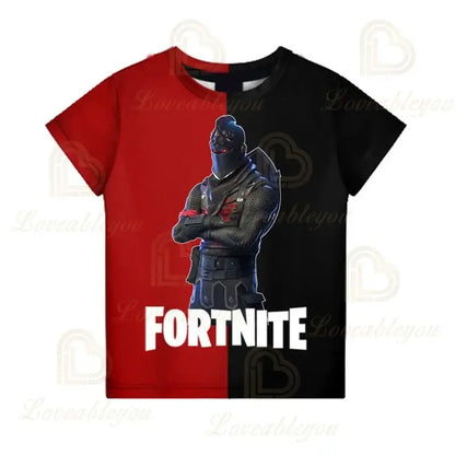Battle Royale T-shirt Fortnite Victory T-Shirt Kids Tops Girls Boys Clothes Harajuku Tees Children 3D 2025 New Design