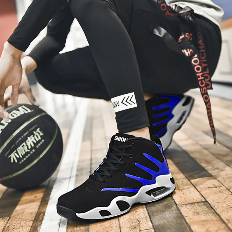 Baskets montantes pour hommes chaussures de basket-ball multifonctions de créateur chaussures de course respirantes pour hommes chaussures de mode pour hommes de haute qualité