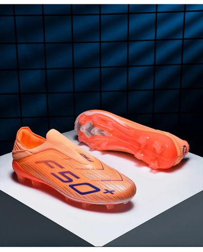 New Men's Football Boots Grass Cleats Futsal Comfortable Turf Soccer Shoes Sport Ultralight Fg Non Slip Indoor Adult Non-Slip