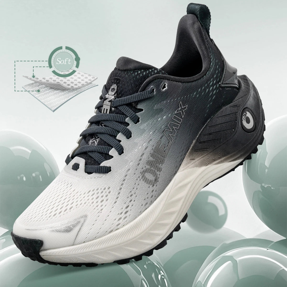 Sapatilhas de Running Casual ONEMIX Respiráveis de Verão para Jogging Homem, Sapatilhas Leves para Ginásio Mulher, Calçado Desportivo de Exterior Masculino com Amortecimento