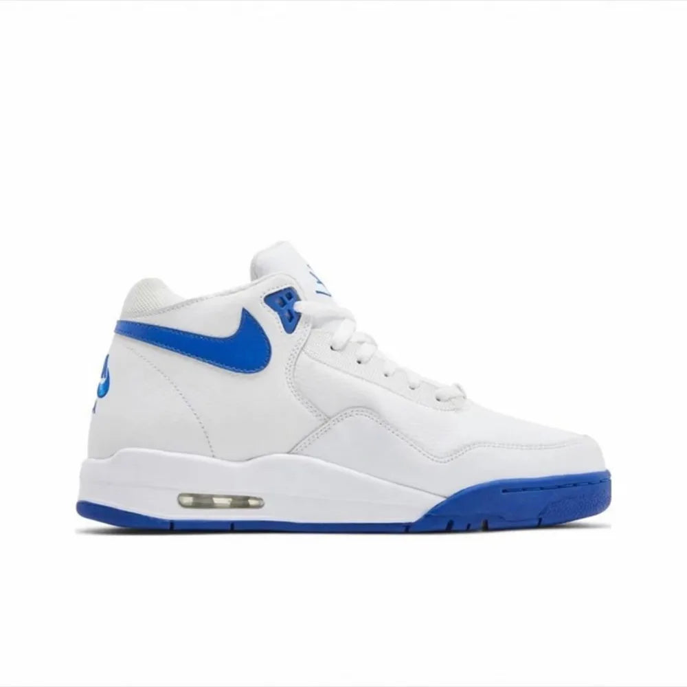 Buty do koszykówki Nike Flight Legacy Mid-Top w stylu retro o antypoślizgowej, wytrzymałej i amortyzowanej konstrukcji – model unisex BQ4212-103