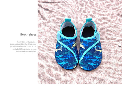Sapatos aquáticos macios e dobráveis para rapaz e rapariga, para praia, verão, atividades ao ar livre, caminhar na água, natação, surf e mar, de secagem rápida