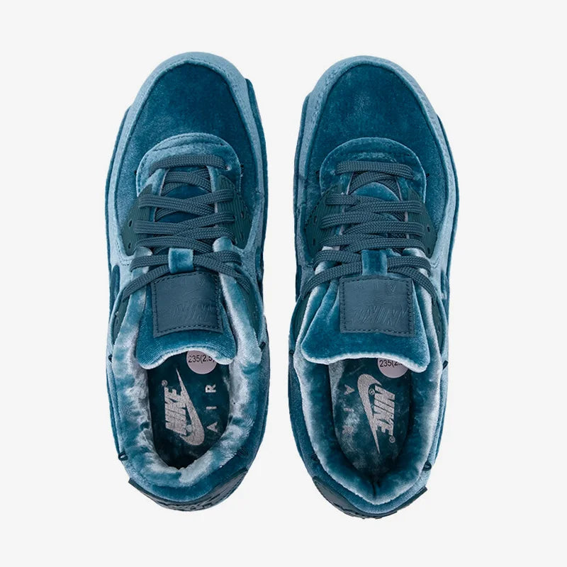 „Nike Authentic Air Max 90 Blue Velvet“ moteriški sportiniai bateliai su oro pagalvėmis DO2194-001