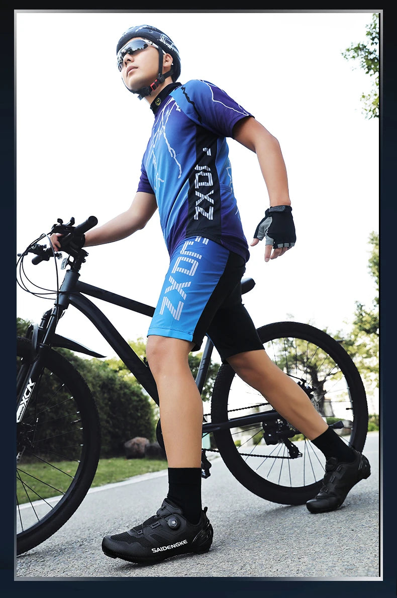 Unisex nye cykelsko – professionelle, lette, luksuriøse og originale landevejs-/MTB-racercykelsko i gummi til mode, cykel, streetwear og sport
