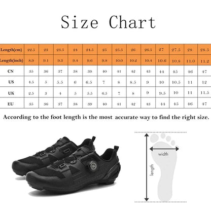 Professional Men's MTB Cycling Shoes White Racing Self-Locking 2024 Speed Road SPD Bicycle Sneakers New Women's Flats Cleats Shoes