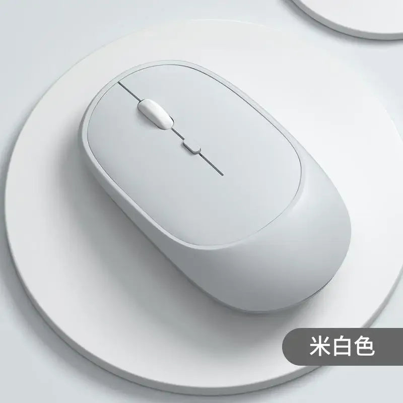 Lenovo vezeték nélküli egér, USB-ről tölthető, ergonomikus, állítható DPI, irodai, csendes, 2.4G Bluetooth optikai elektromos egér játékhoz és irodai használatra