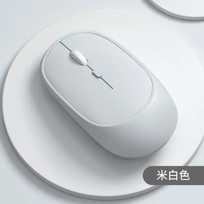 Lenovo vezeték nélküli egér, USB-ről tölthető, ergonomikus, állítható DPI, irodai, csendes, 2.4G Bluetooth optikai elektromos egér játékhoz és irodai használatra
