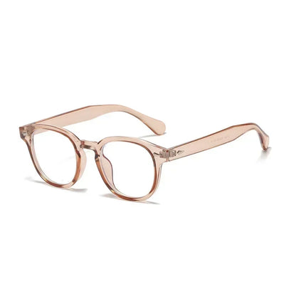 JNPCXI New Retro Round Sunglasses Women Yellow Fashion Rivets Decoration Shades UV400 Men Punk Sun Glasses