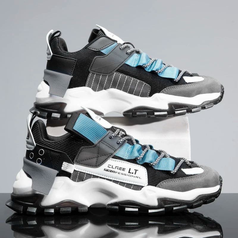 Herrskor Sneakers Herrskor för fritid Herrskor tennis Lyxskor Träningsskor Löpskor Andningsbara skor Modeloafers Löparskor för män