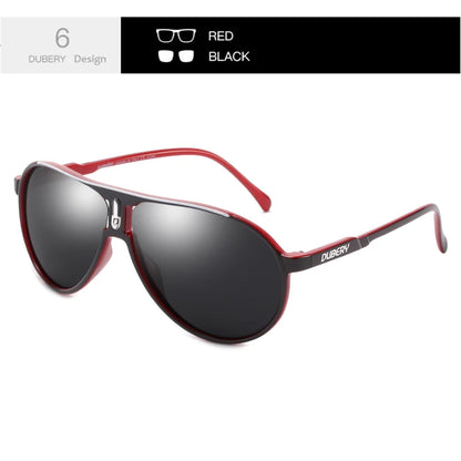 DUBERY Polarized UV400 Protection Sunglasses For Men And Women 7 Colors Model 102