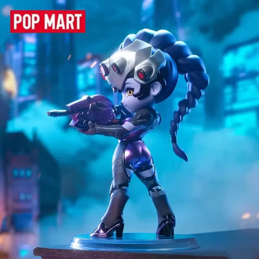 POP MART Overwatch Play of the Game Series Original-Blind-Box Überraschungs-Mystery-Box Niedliche Anime-Actionfiguren Ornamente Figuren