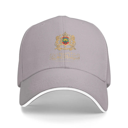 Czapka z daszkiem z flagą Maroka y2k – fajna czapka typu trucker na lato dla mężczyzn i kobiet, do polowań i biwakowania
