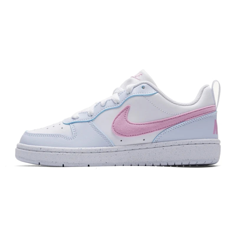 Nike Women's Shoes Court Borough Low (Gs) Sports Shoes, Lightweight, Comfortable, Casual, Trendy Low-Top Sneakers Iq2725-101
