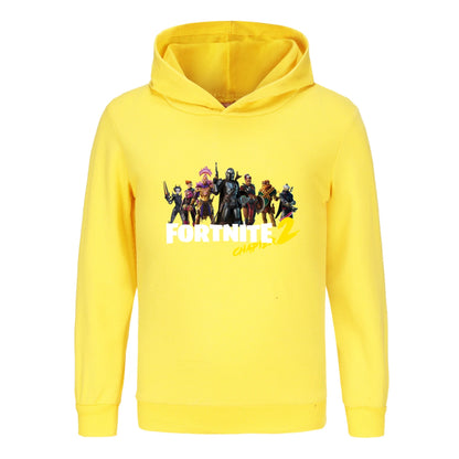 Fortnite Hoodie Kids Baby Cartoon Clothing Unisex Boys Long Sleeve Hooded Sweatshirts Youth Girls Casual Coats 1007